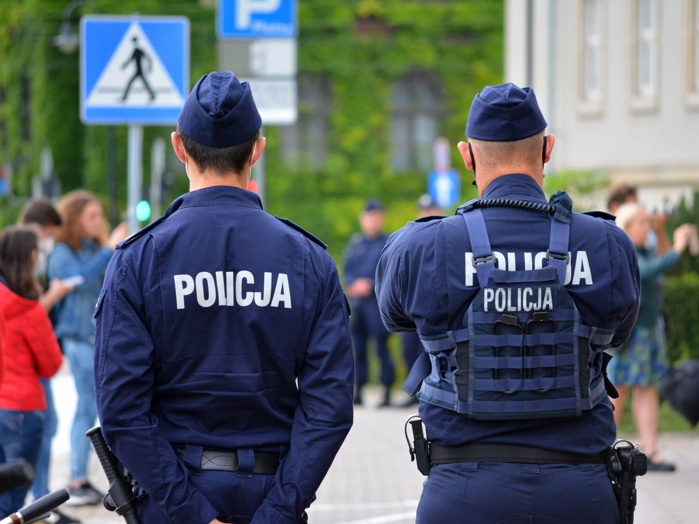 Policjanci we Wrocławiu