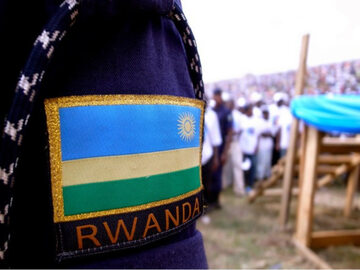 Policjant w Rwandzie, zdjęcie ilustracyjne