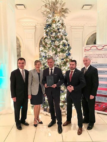 Polish American Chamber of Commerce Corporate Valor Award 2019