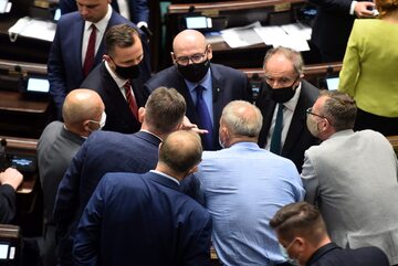 Politycy opozycji w Sejmie, zdjęcie ilustracyjne