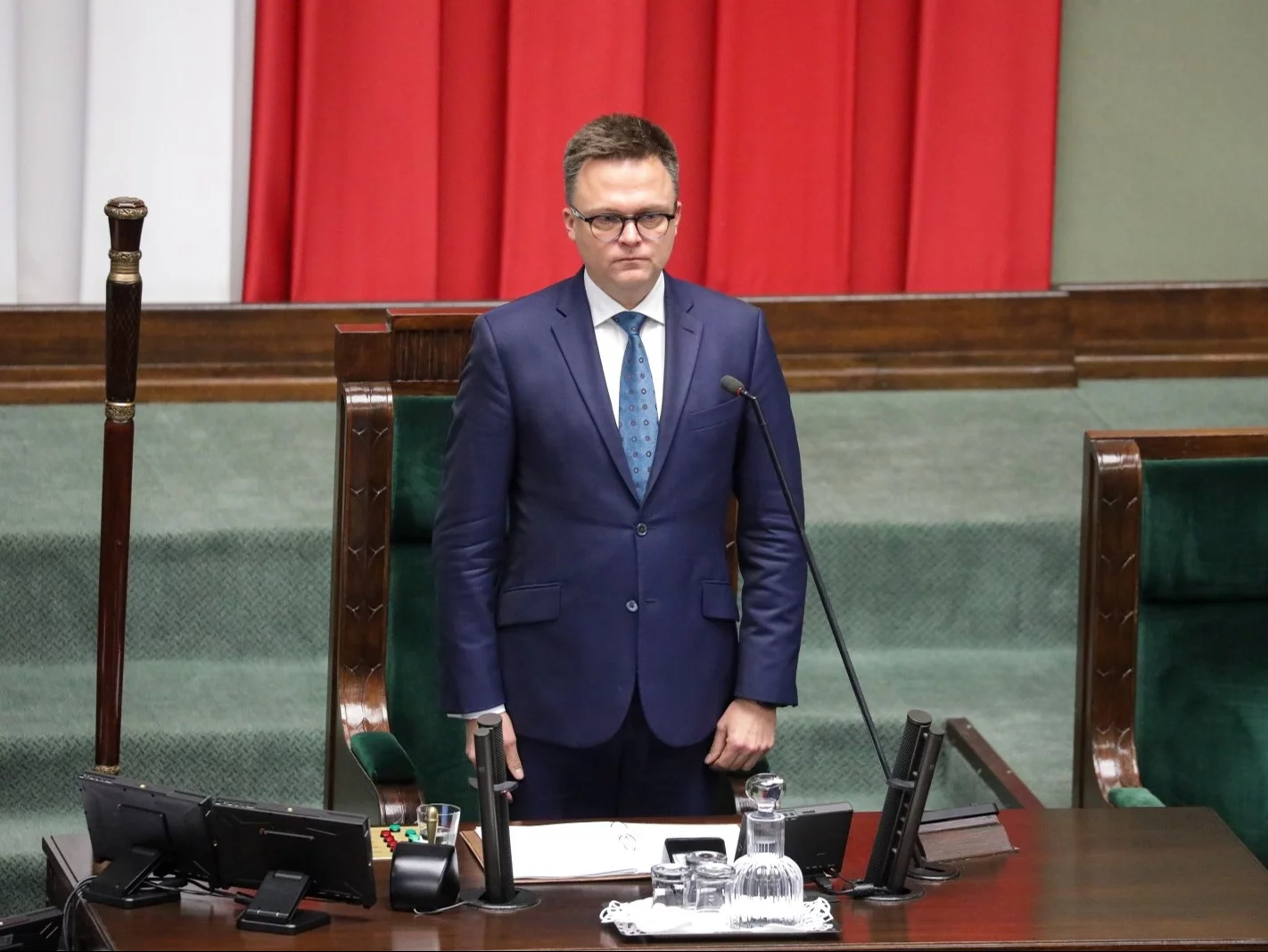 Marszałek Sejmu Szymon Hołownia