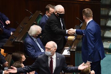 Politycy PiS w Sejmie, zdjęcie ilustracyjne
