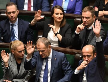 Politycy PO w Sejmie, 6 grudnia