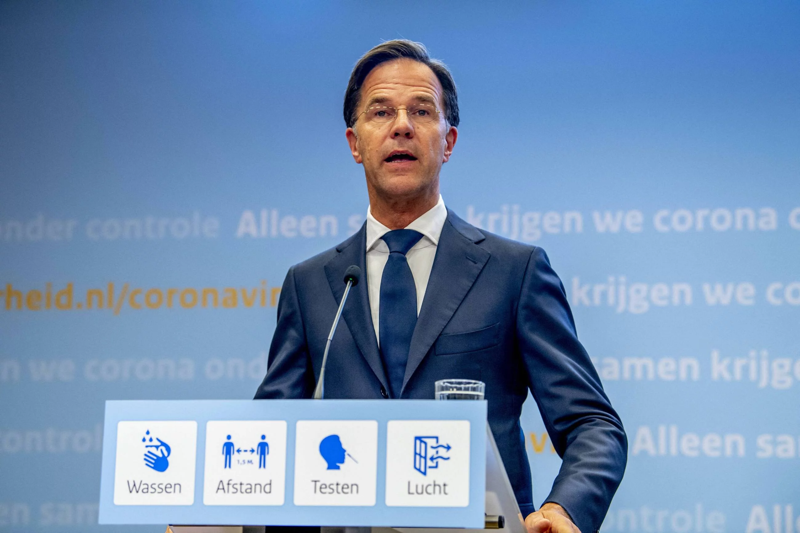 Premier Holandii Mark Rutte