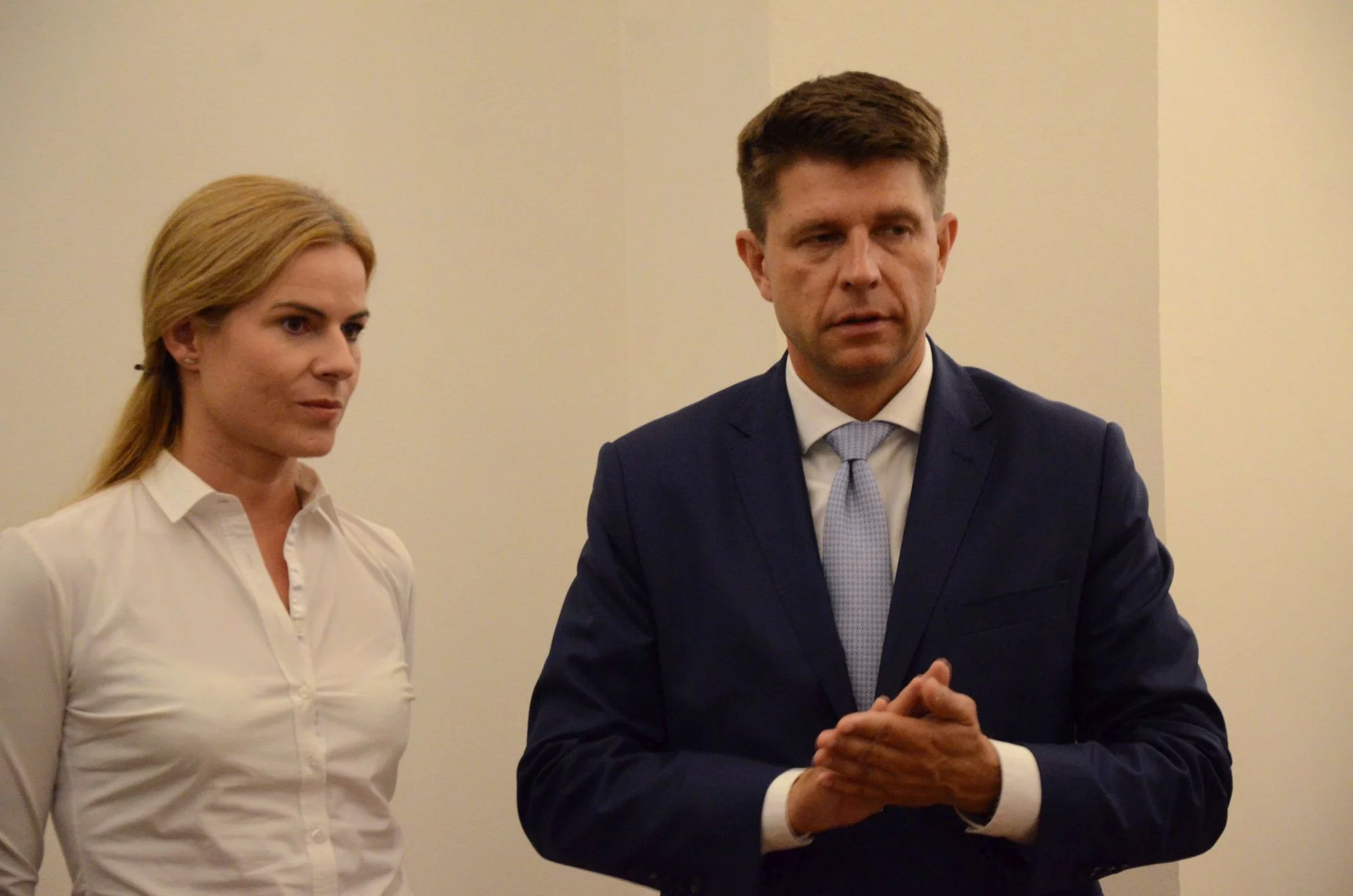 Ryszard Petru i Joanna Schmidt