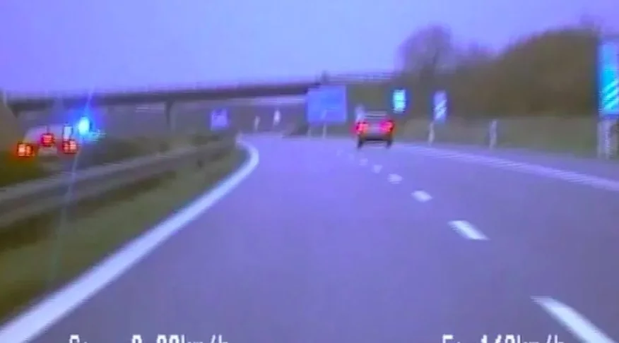 Polka jechała 210 km/h pod prąd niemiecką autostradą