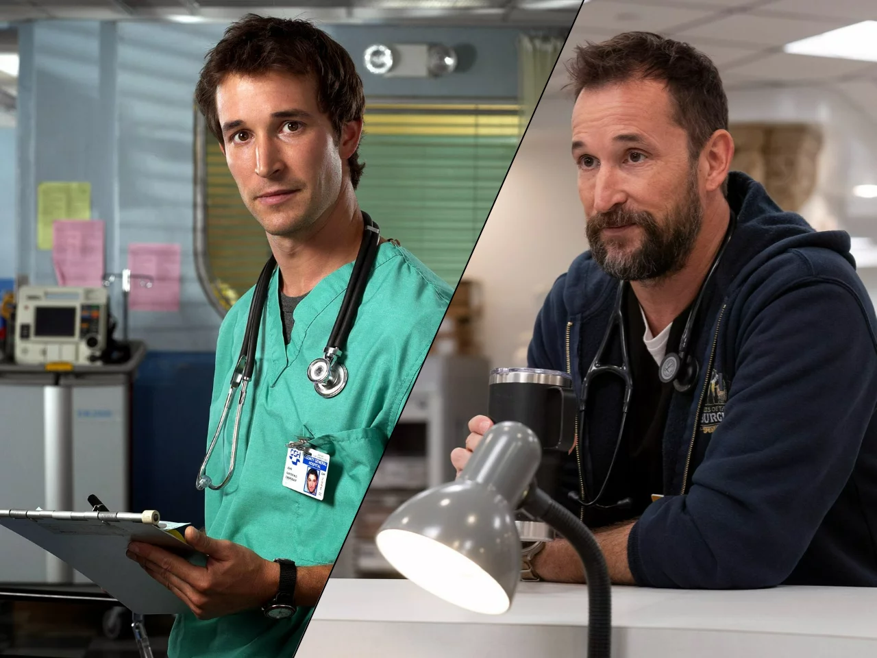 Noah Wyle w „Ostrym dyżurze” i w „The Pitt”