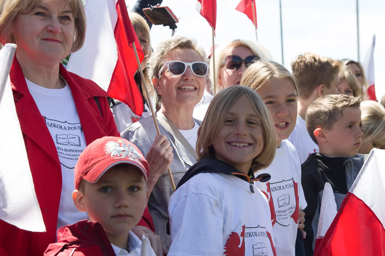 Polonia witająca Andrzeja Dudę