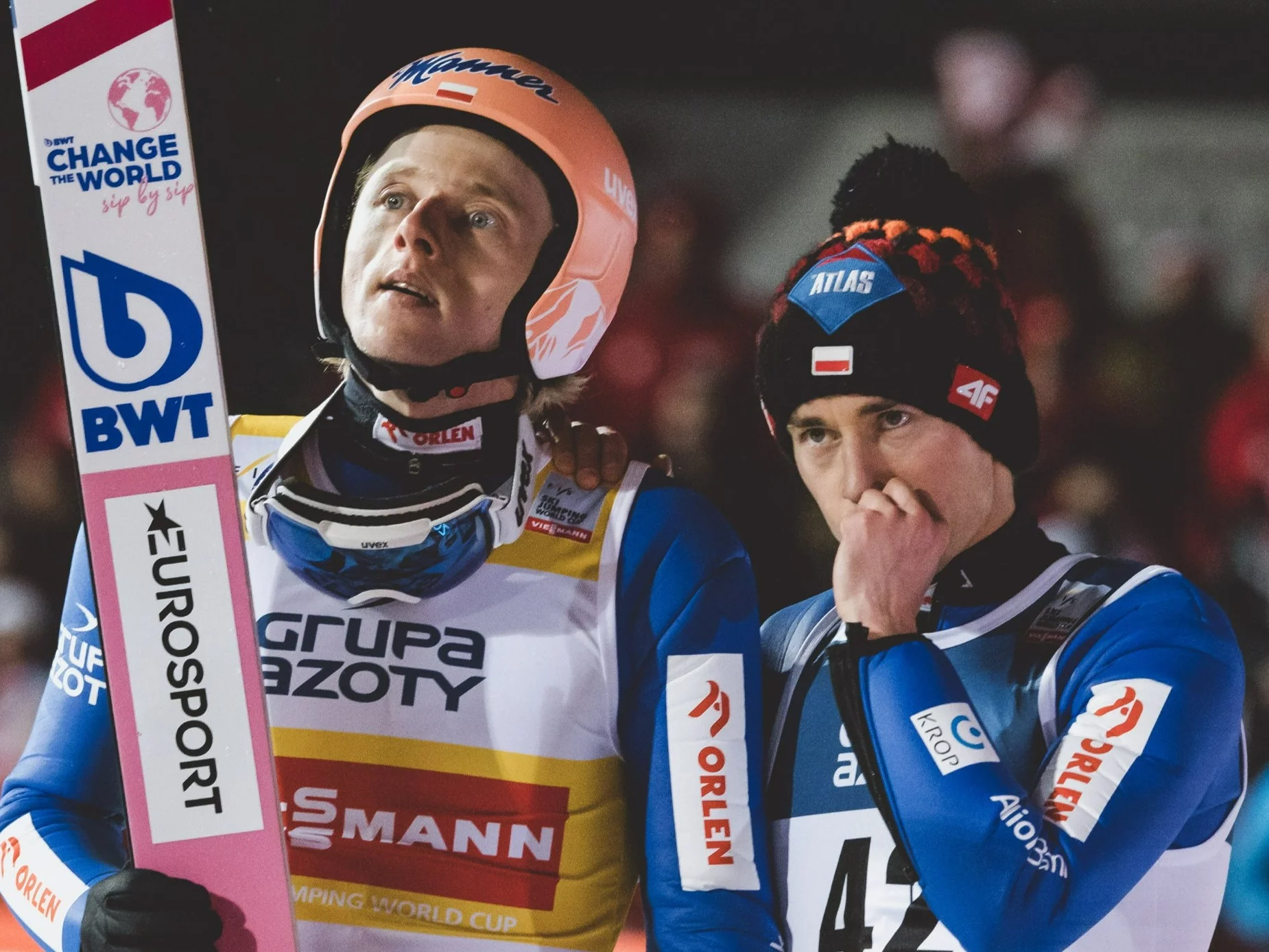 Dawid Kubacki i Kamil Stoch