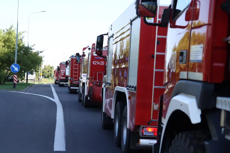 Wyjazd strażaków z woj. wielkopolskiego