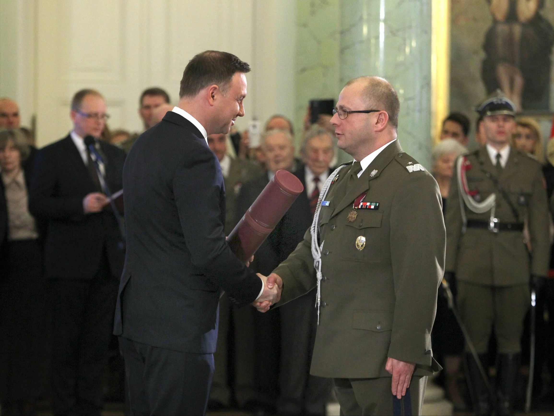 Andrzej Duda i Jarosław Kraszewski