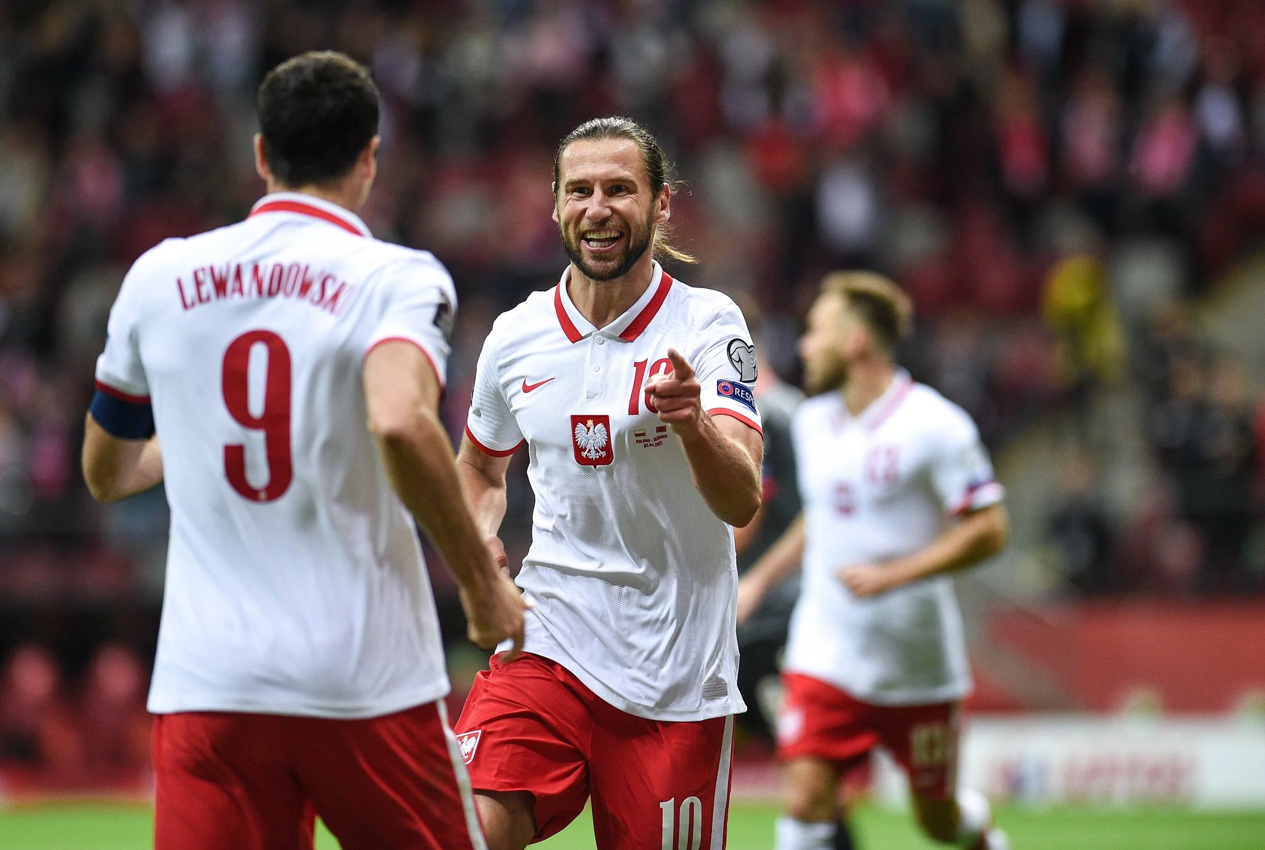 Robert Lewandowski i Grzegorz Krychowiak