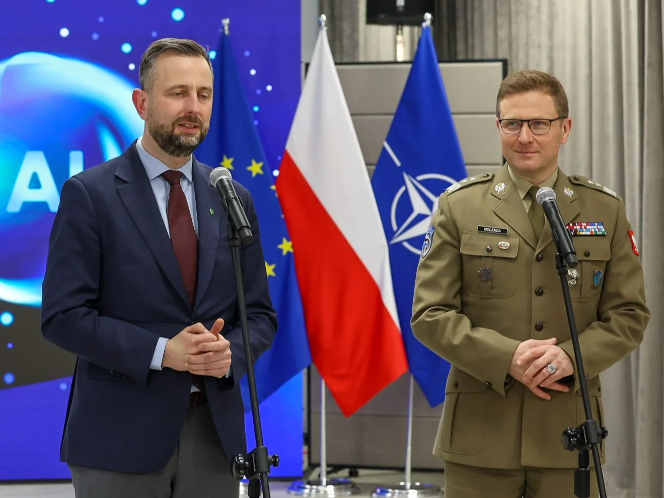 Władysław Kosiniak-Kamysz i gen. dyw. Karol Molenda