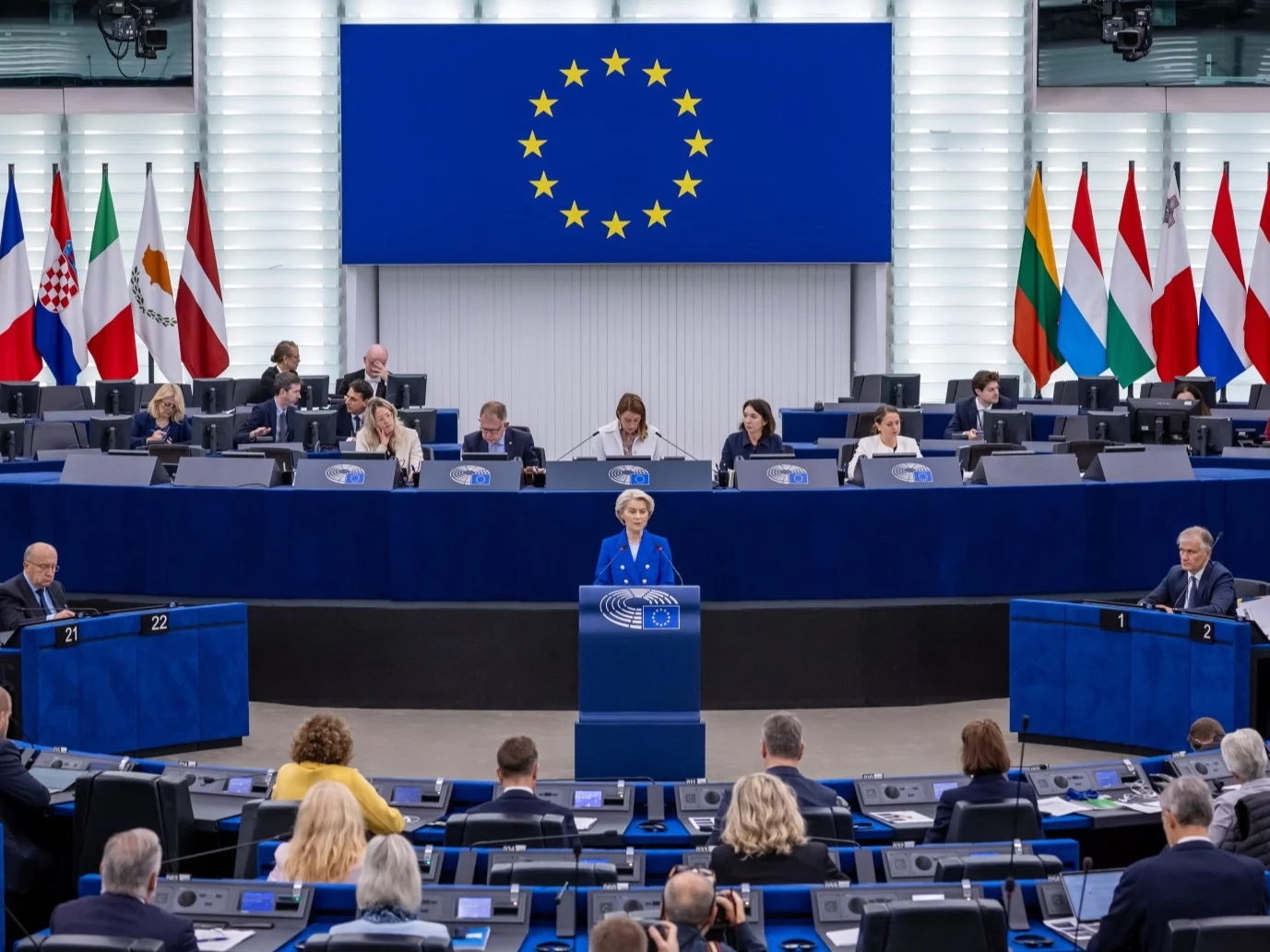 Ursula von der Leyen w PE