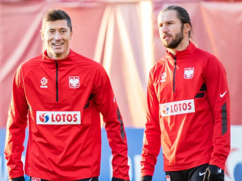 Robert Lewandowski i Grzegorz Krychowiak