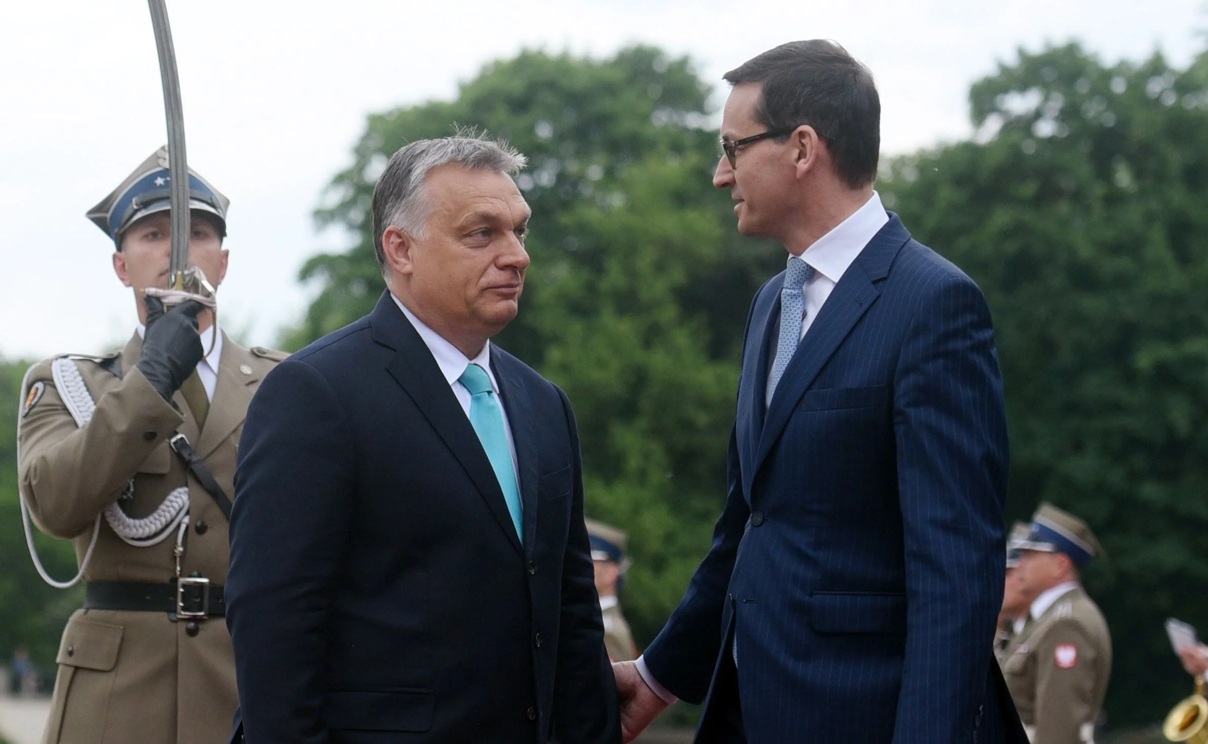 Viktor Orban i Mateusz Morawiecki