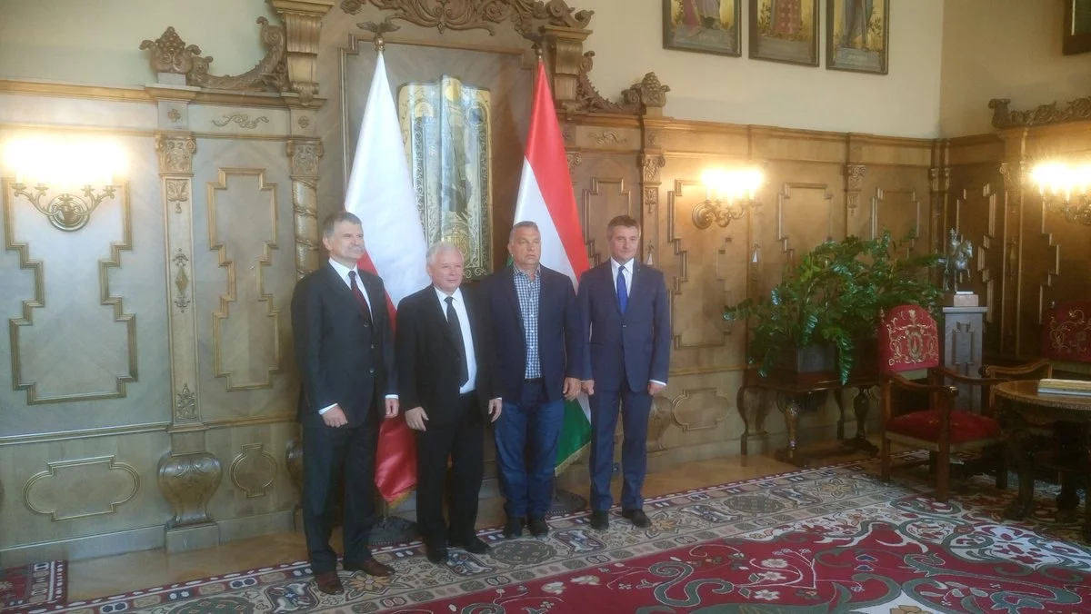 Jarosław Kaczyński i Wiktor Orban
