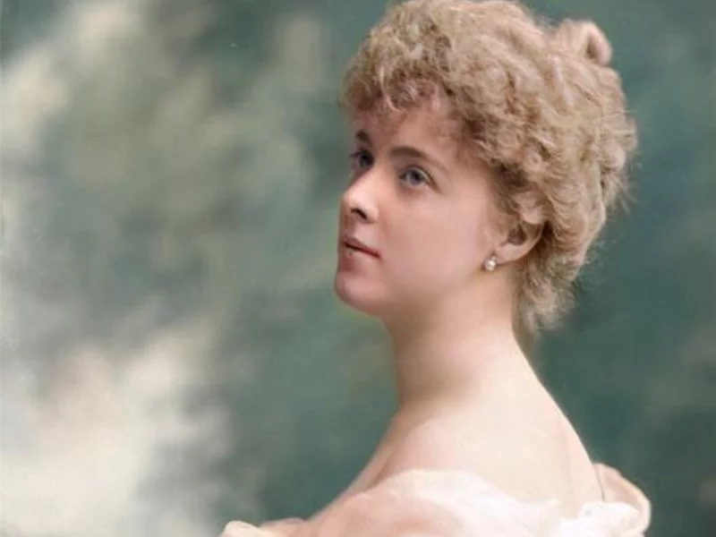 Daisy von Pless, fotografia z 1898 r.