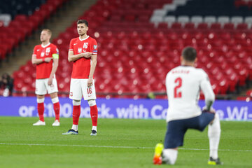 Polska nie zdecydowała się klęknąć przed meczem na Wembley