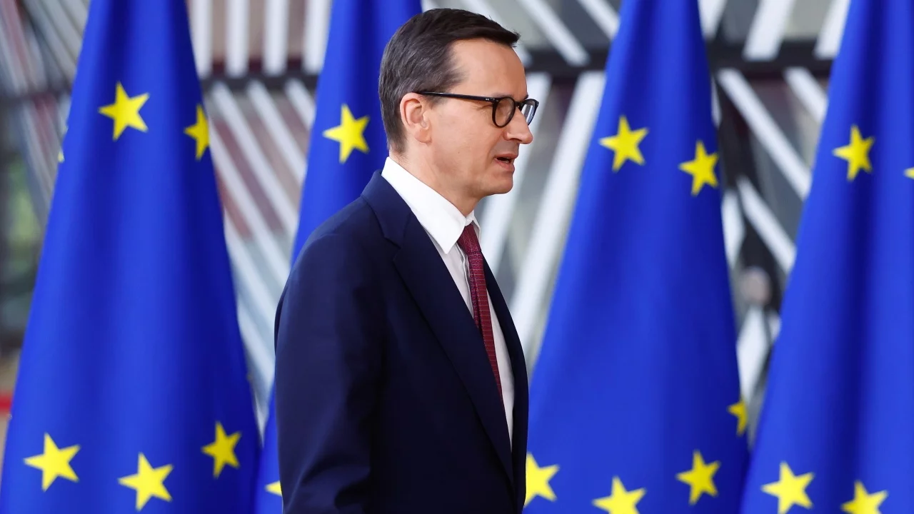 Mateusz Morawiecki w Brukseli