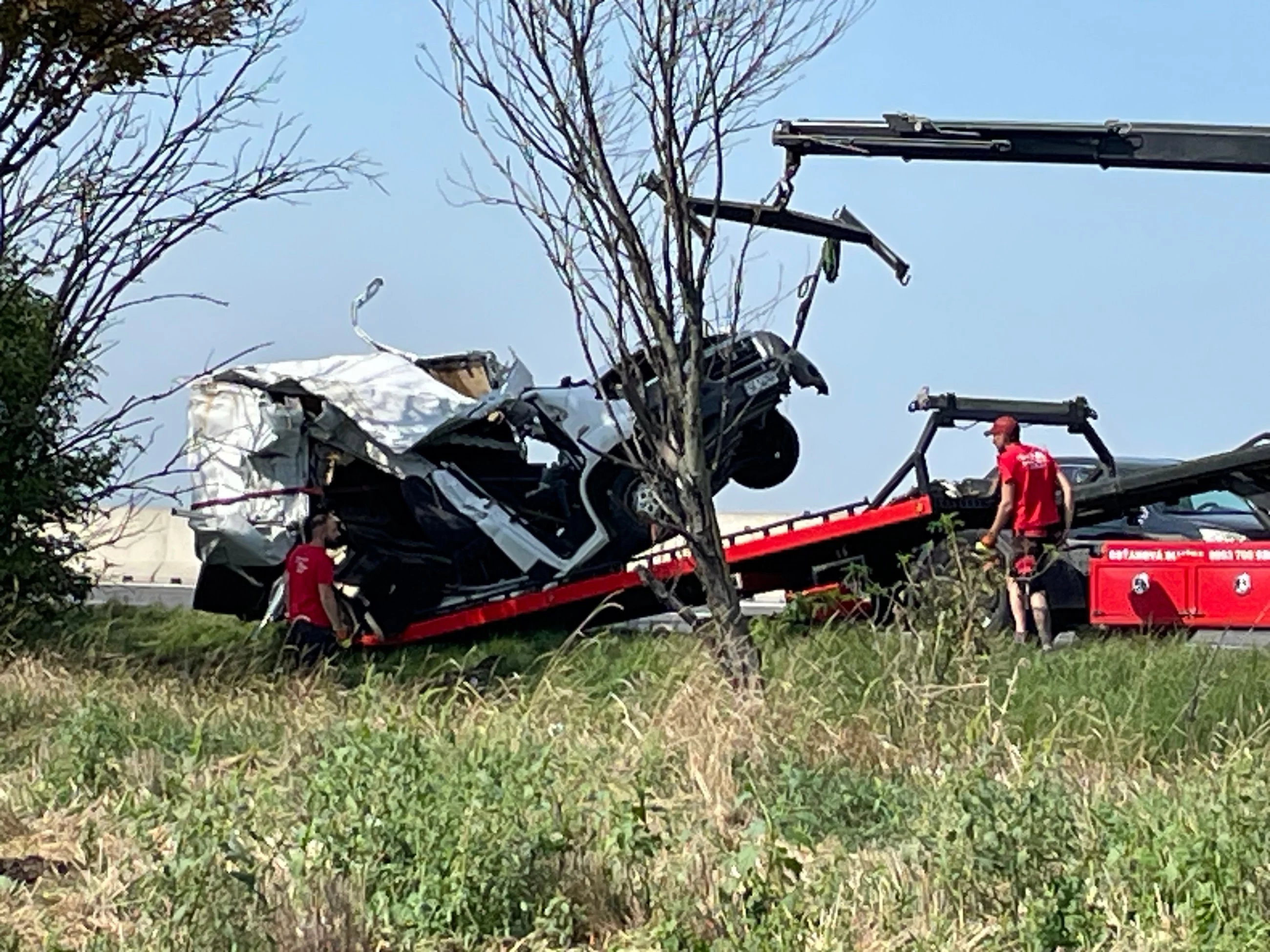 Wypadek na autostradzie D1 w Słowacji