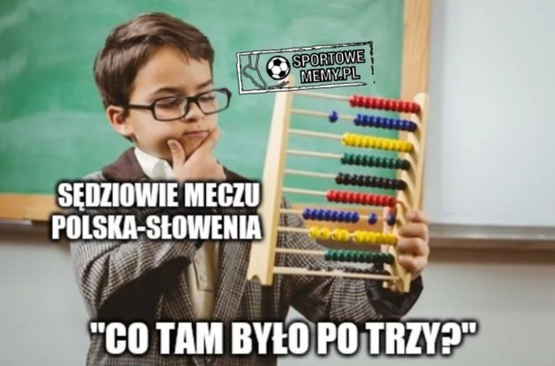 Mem po meczu Polski ze Słowenią