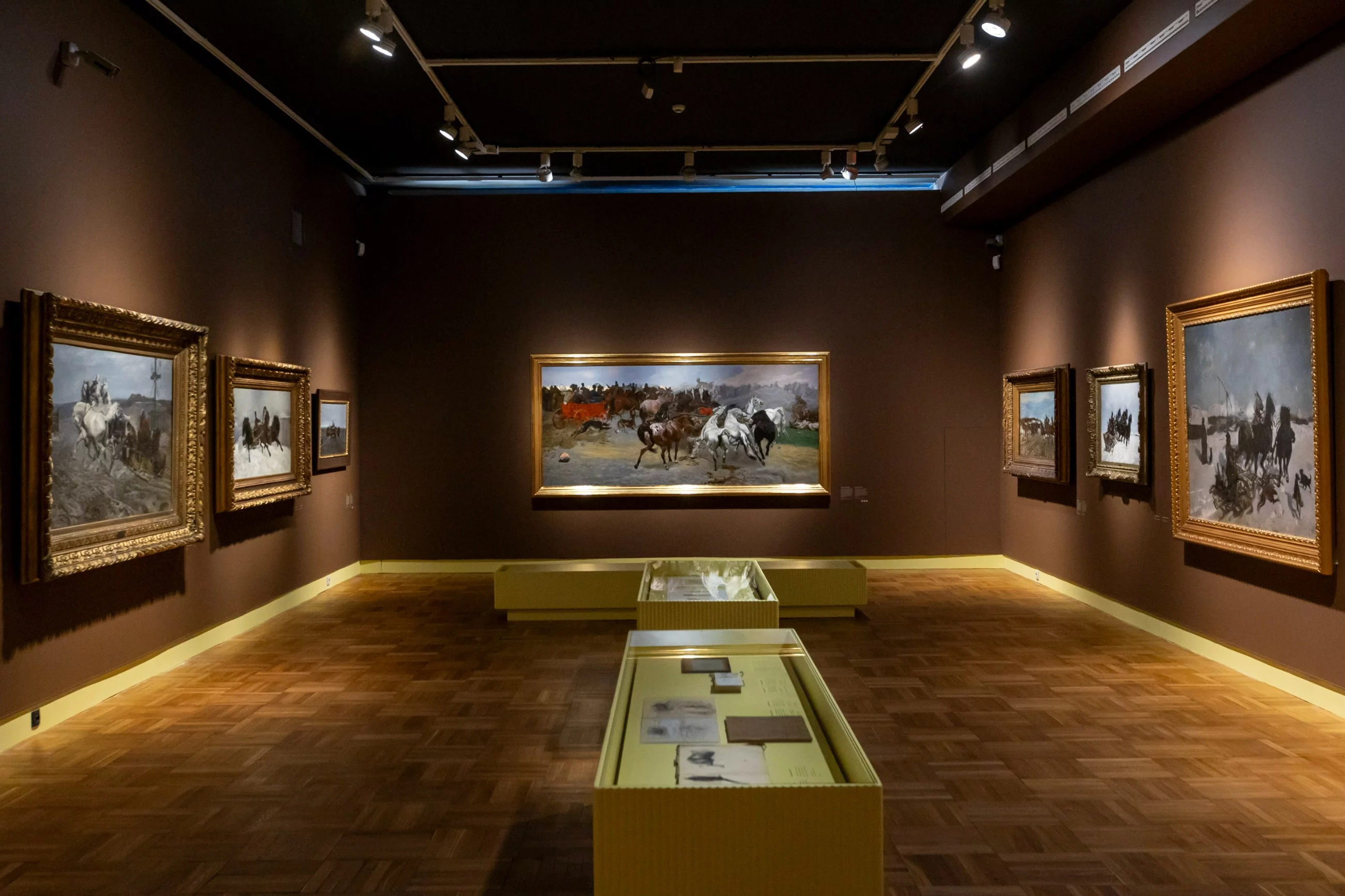 Na wystawie w Muzeum Narodowym w Warszawie możemy podziwiać  119 obrazów artysty