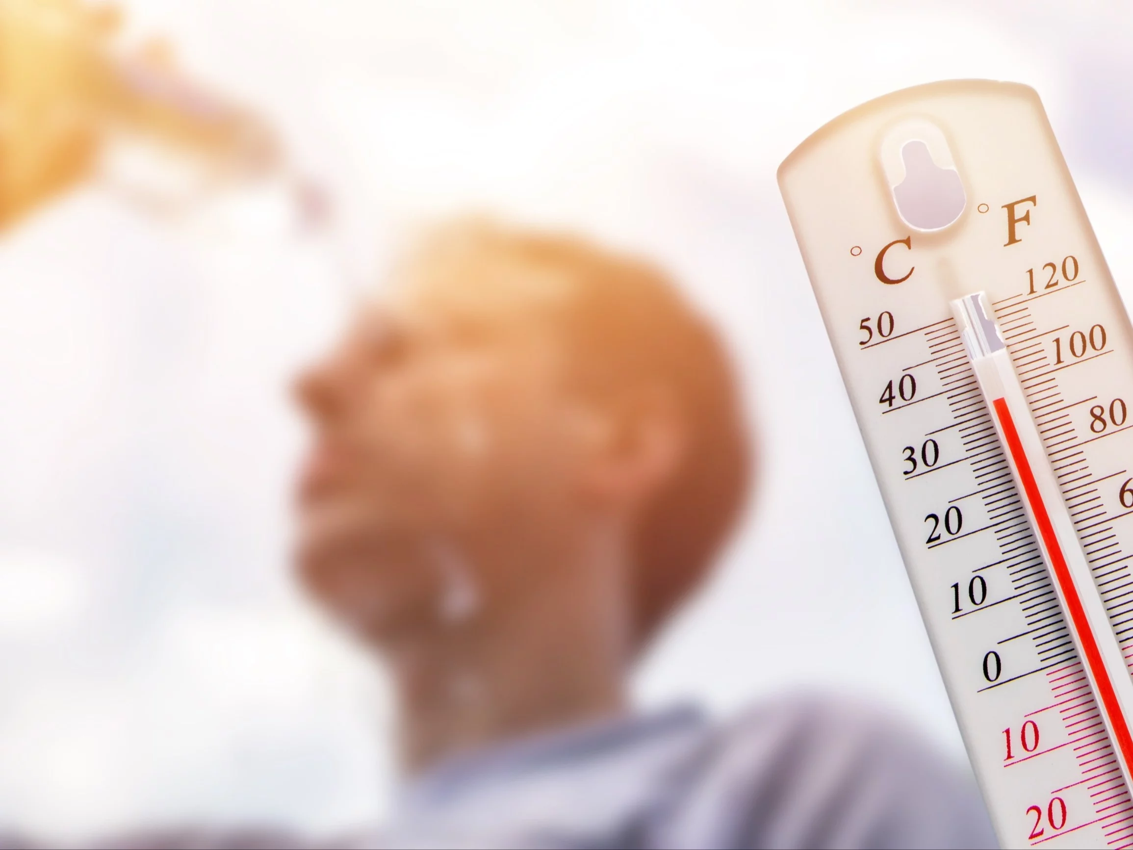 Upał w letni dzień, zdjęcie ilustracyjne