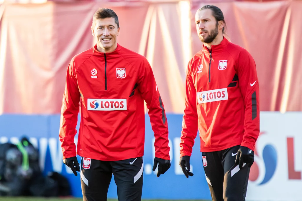 Robert Lewandowski i Grzegorz Krychowiak