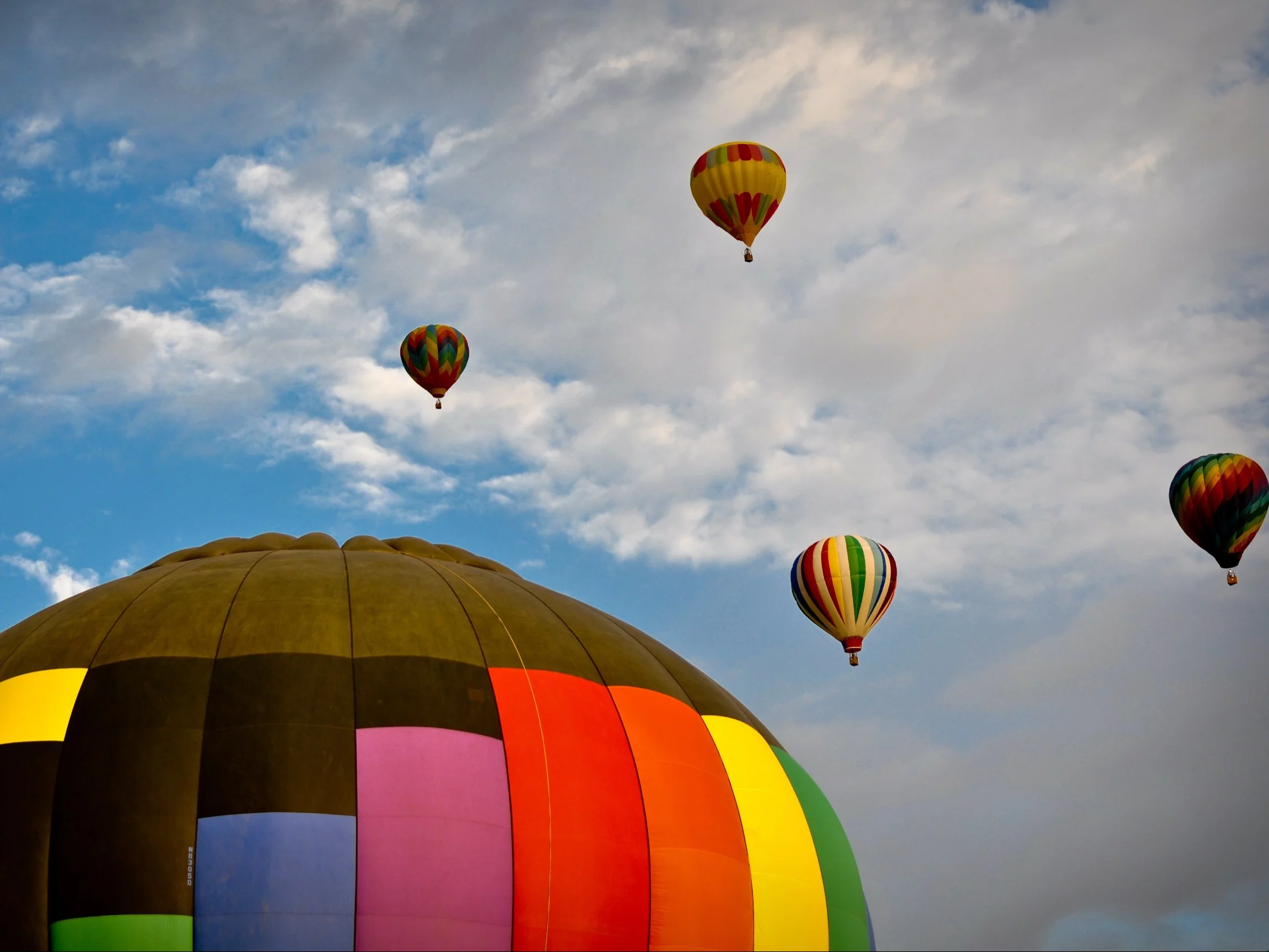 Wyścig balonów, zdjęcie ilustracyjne