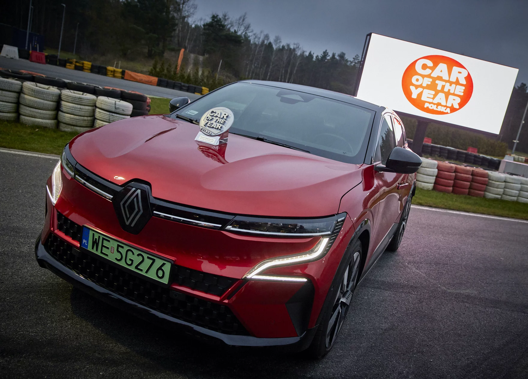 Renault Mégane E-Tech Elektryczny jako polski Samochód Roku