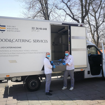 Polski Holding Hotelowy zintensyfikował dostawy posiłków