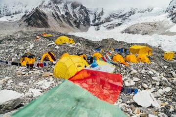 Polski obóz na Mount Everest