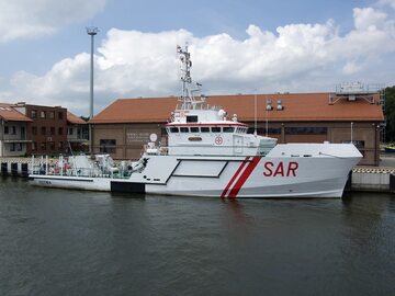 Polski okręt SAR (tu w Świnoujściu)