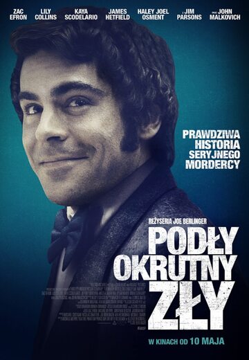 Polski plakat do filmu „Podły, okrutny, zły”