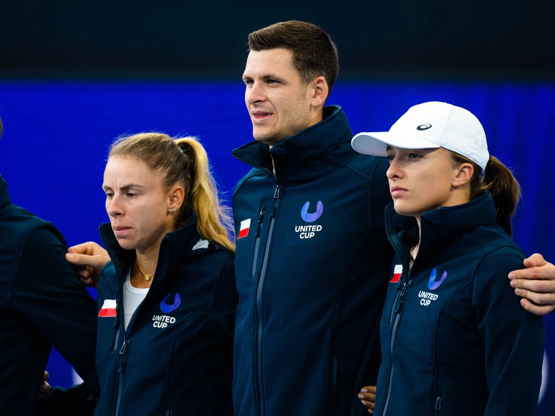 Magda Linette, Hubert Hurkacz i Iga Świątek