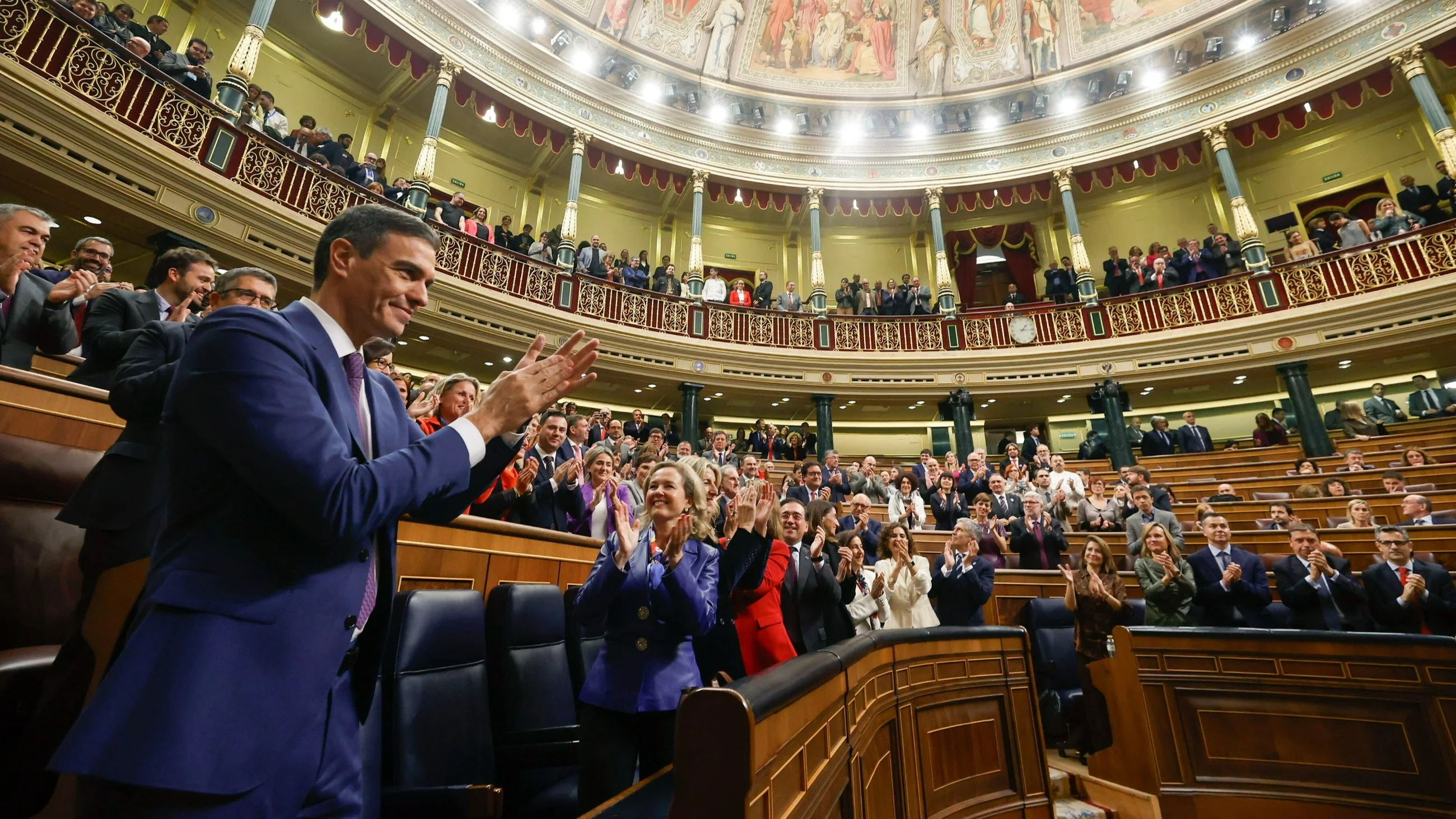 Pedro Sanchez po głosowaniu w parlamencie