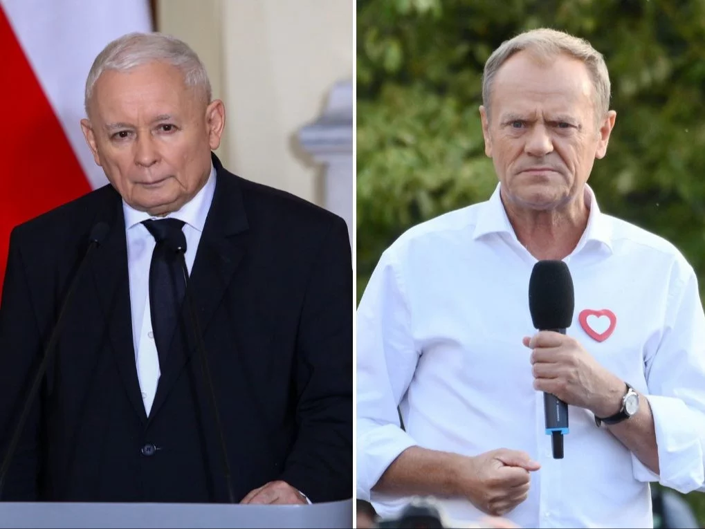 Jarosław Kaczyński i Donald Tusk