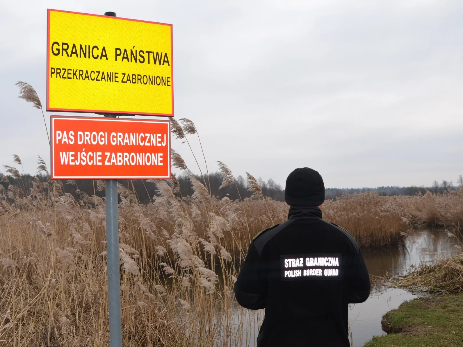 Patrol przy granicy polsko-białoruskiej