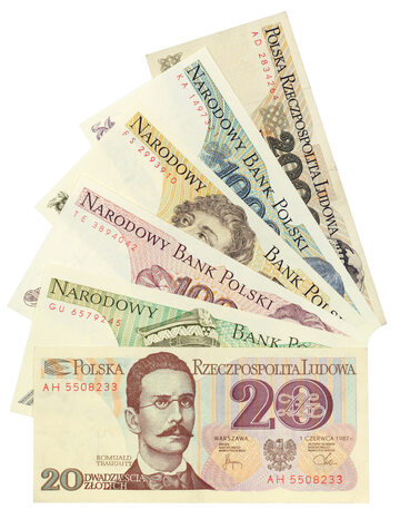 Polskie banknoty przed denominacją
