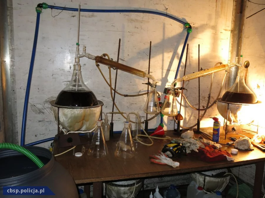 Mobilne laboratorium amfetaminy