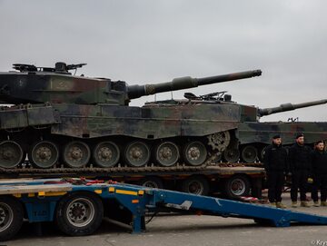 Polskie czołgi dostarczone do Ukrainy