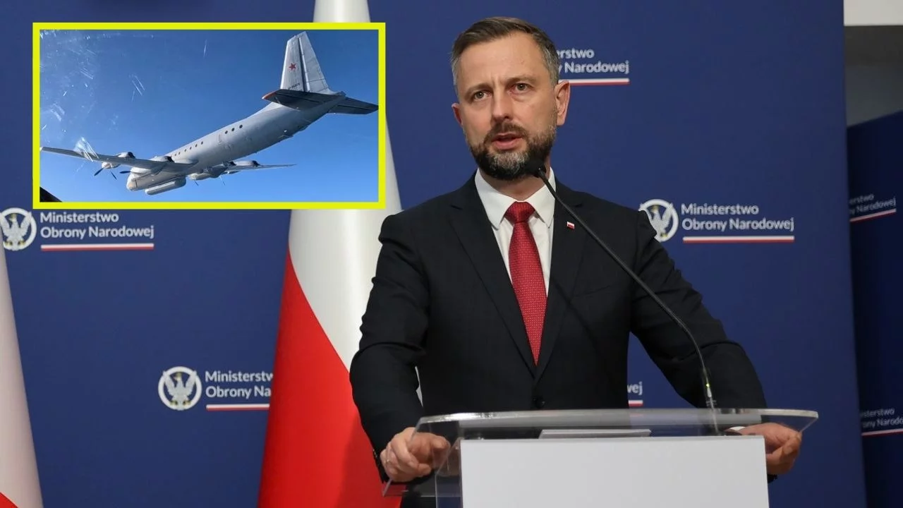 Władysław Kosiniak-Kamysz i rosyjski samolot rozpoznawczy Ił-20