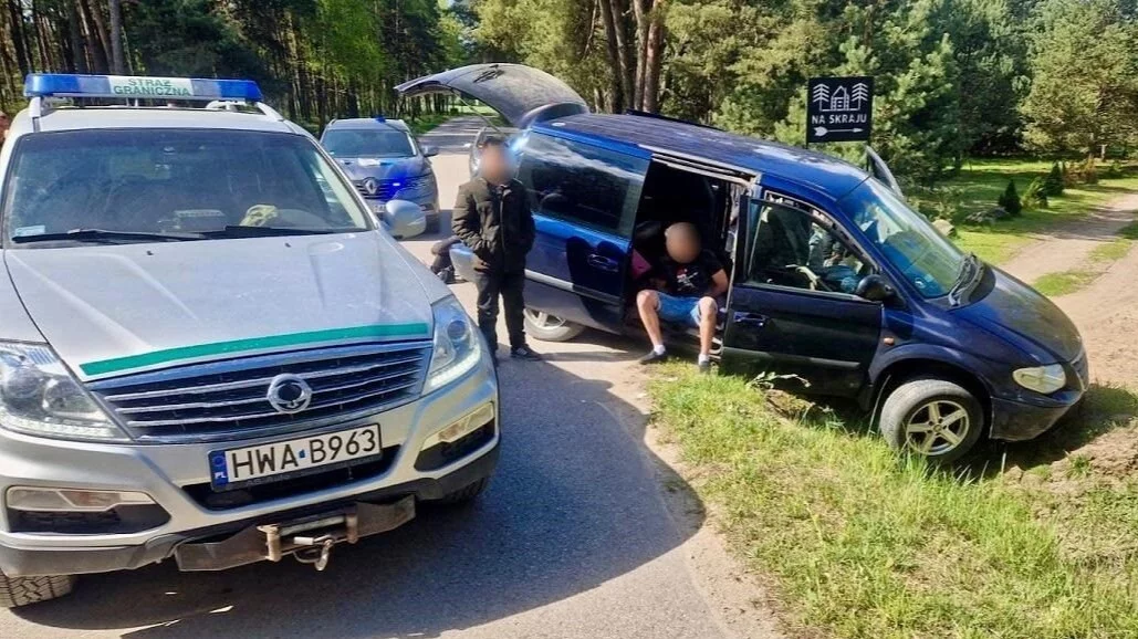 Obywatel Ukrainy zatrzymany po pościgu