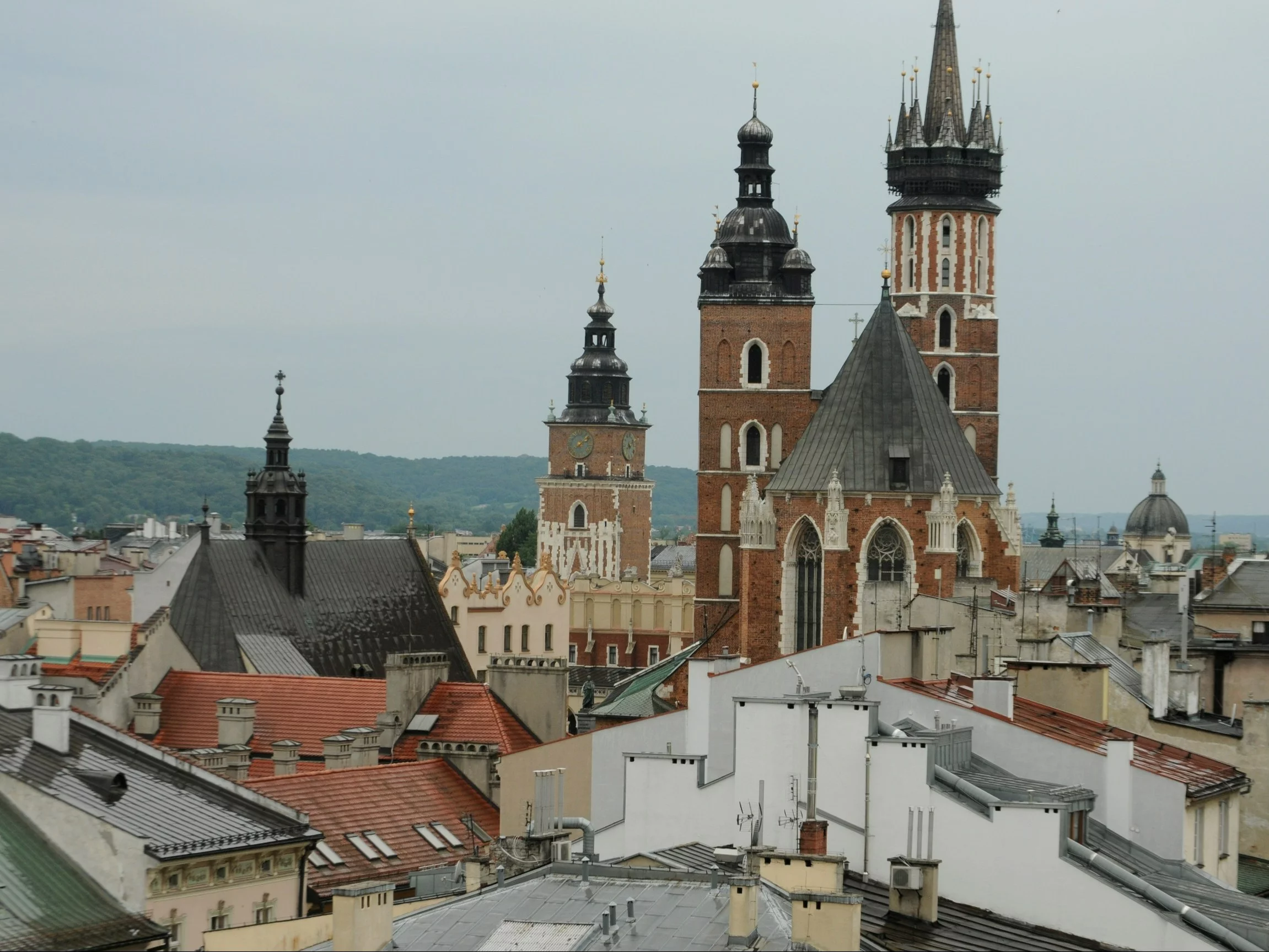 Widok na Kraków z Metrum Restobistro