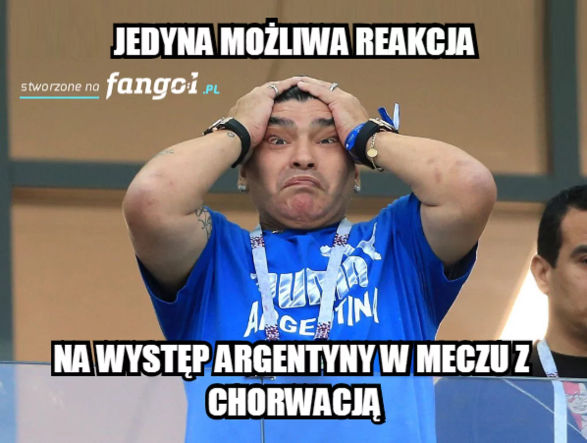 Memy po meczu Argentyna-Chorwacja