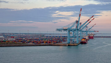 Port w Zeebrugge