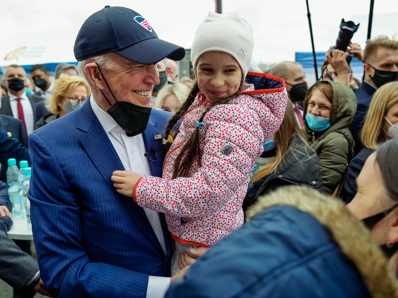 Joe Biden na Stadionie Narodowym