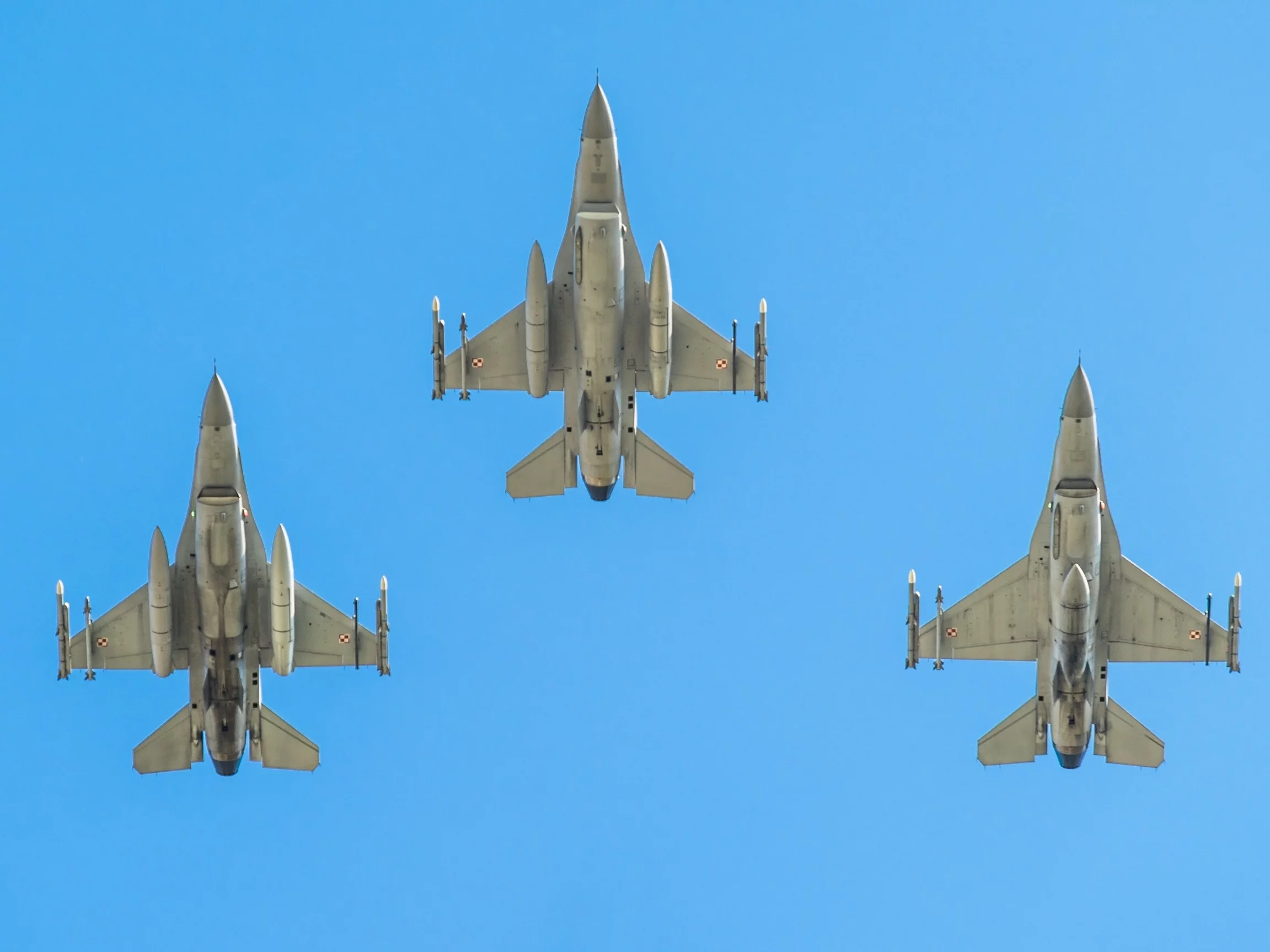 Myśliwce F-16, zdjęcie ilustracyjne