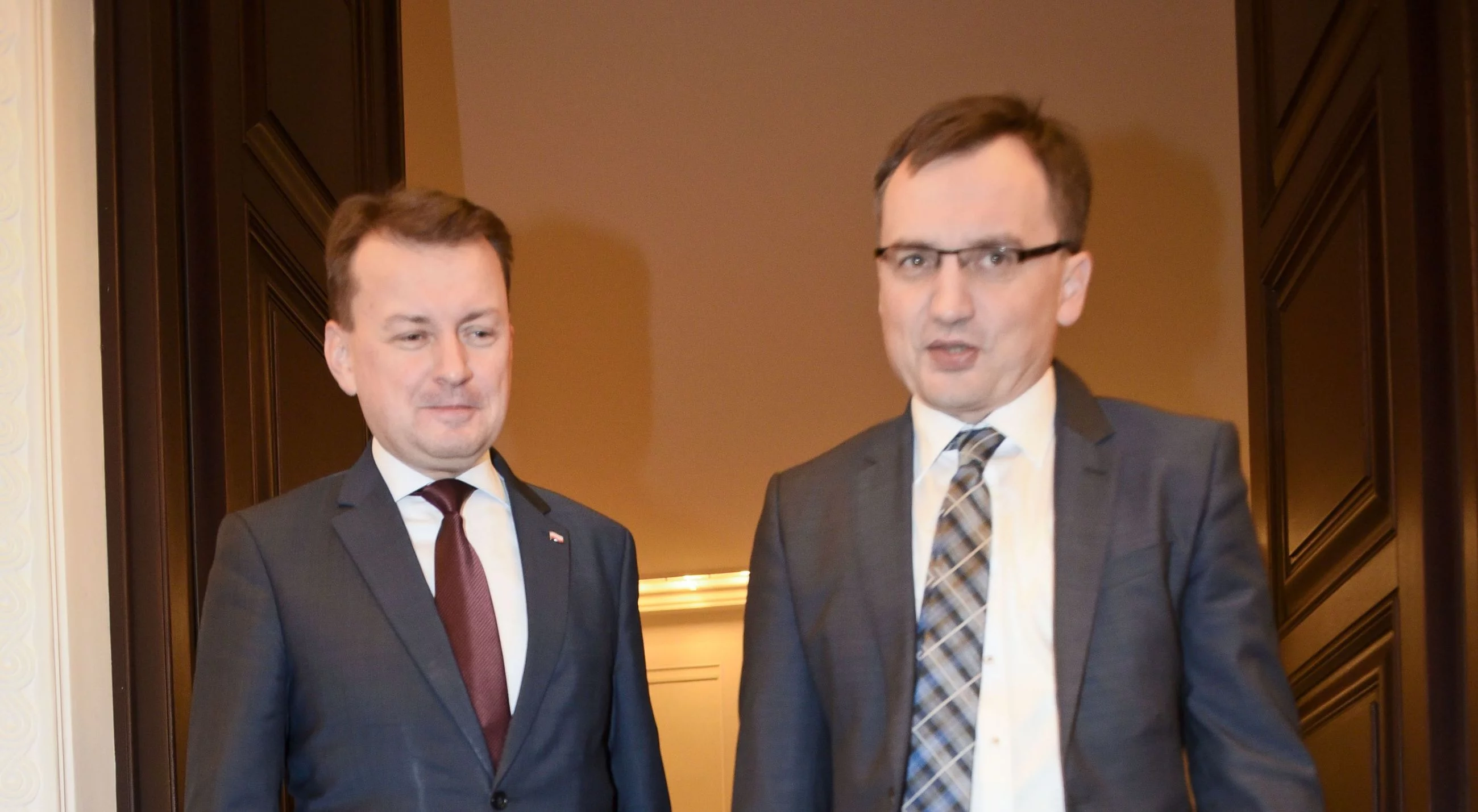 Mariusz Błaszczak i Zbigniew Ziobro